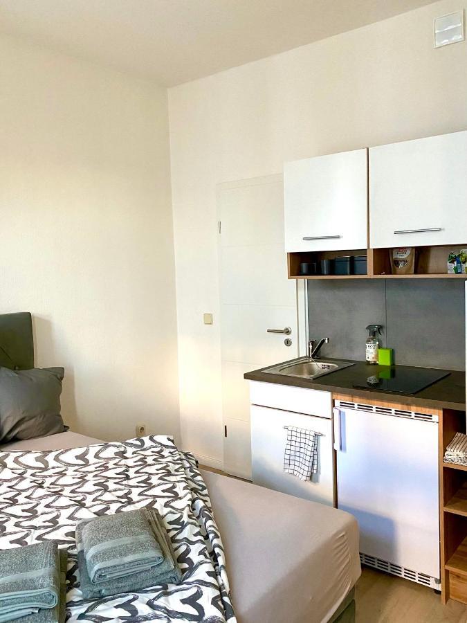 Studioapartment M15 Im Plagwitzer Szeneviertel Leipzig Buitenkant foto
