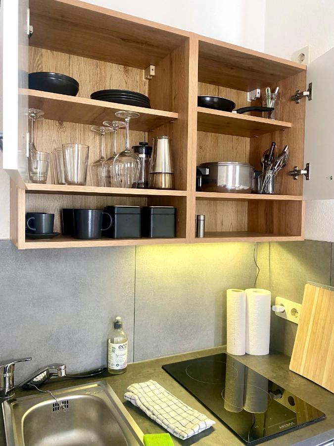 Studioapartment M15 Im Plagwitzer Szeneviertel Leipzig Buitenkant foto