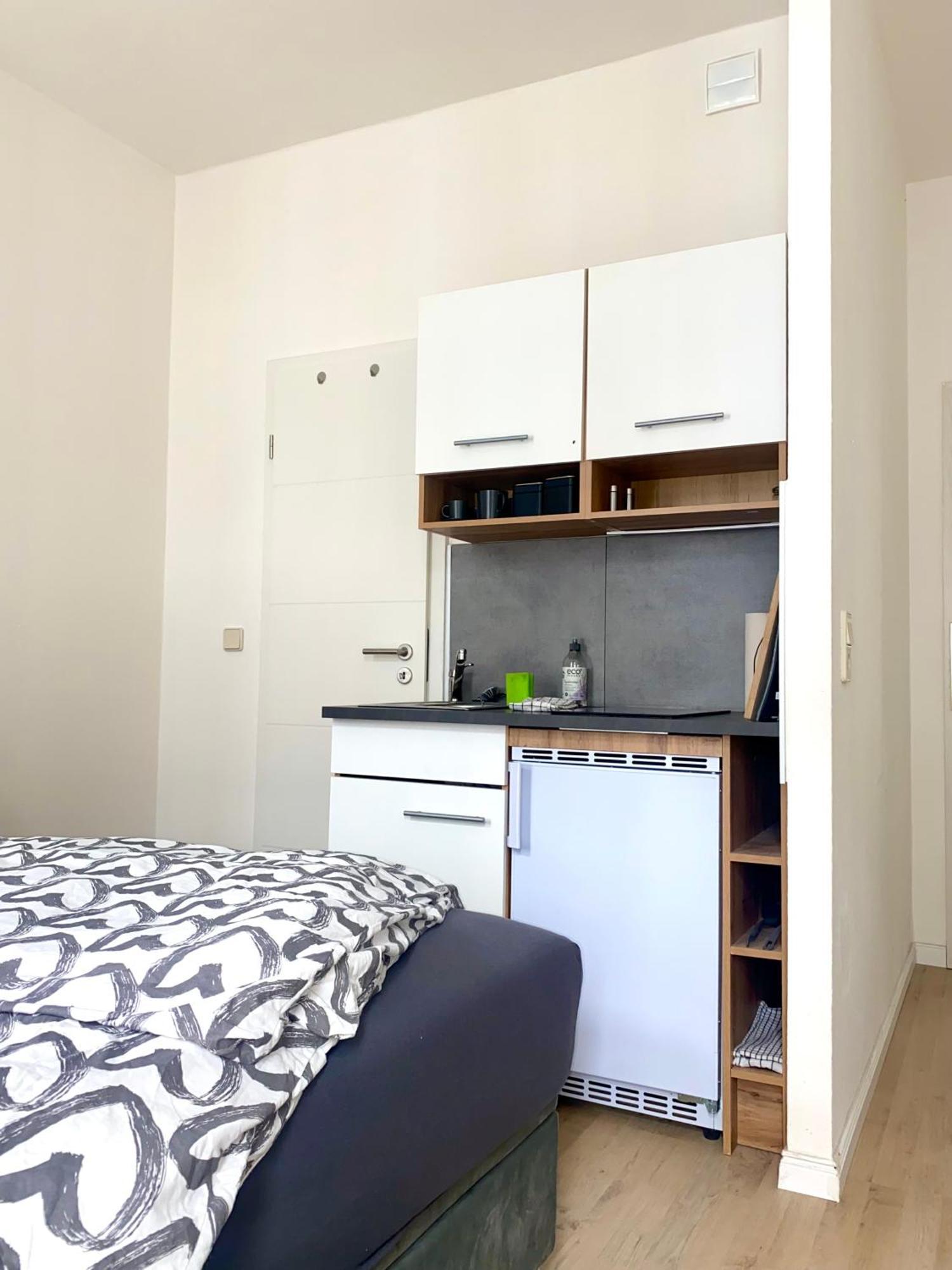 Studioapartment M15 Im Plagwitzer Szeneviertel Leipzig Buitenkant foto