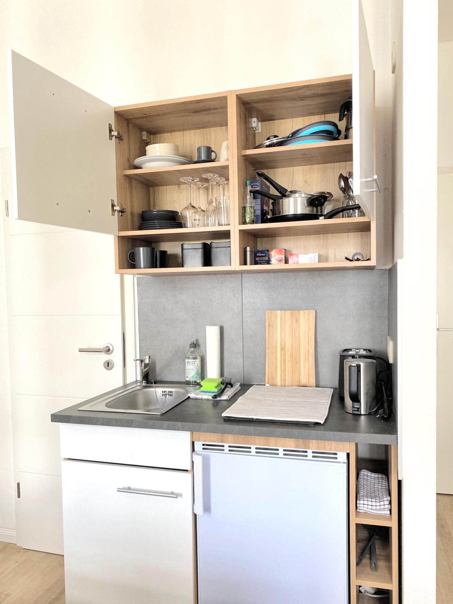 Studioapartment M15 Im Plagwitzer Szeneviertel Leipzig Buitenkant foto